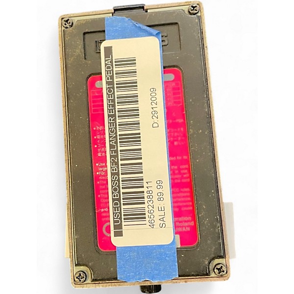 Used BOSS BF2 Flanger Effect Pedal