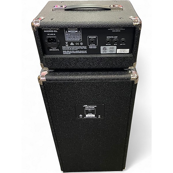 Used Ampeg Micro-CL Micro Stack 100W 2x10 Bass Combo Amp
