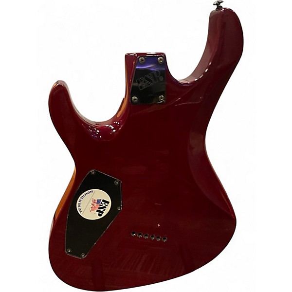 Used ESP LTD MV 200 trans red Solid Body Electric Guitar