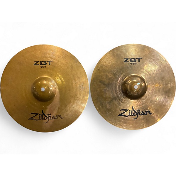 Used Zildjian 14in ZBT Hi Hat Pair Cymbal