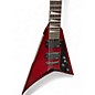 Used Grover Jackson RHOADS Trans Red Solid Body Electric Guitar