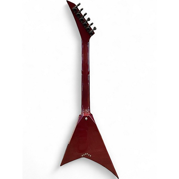 Used Grover Jackson RHOADS Trans Red Solid Body Electric Guitar