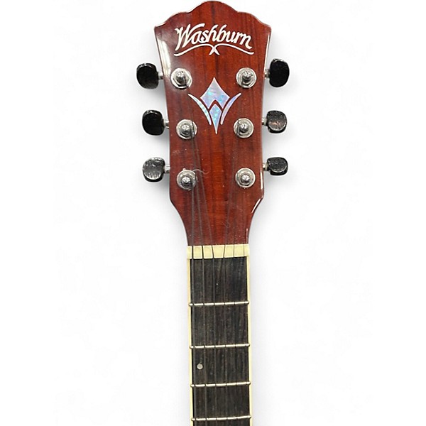 Used Washburn AG70CEK-A-U Natural Acoustic Electric Guitar