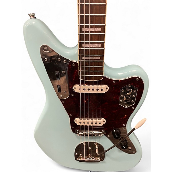 Used Squier Classic Vibe 60's Jaguar Daphne Blue Solid Body Electric Guitar