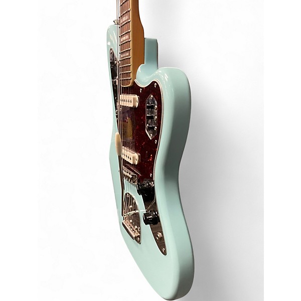 Used Squier Classic Vibe 60's Jaguar Daphne Blue Solid Body Electric Guitar