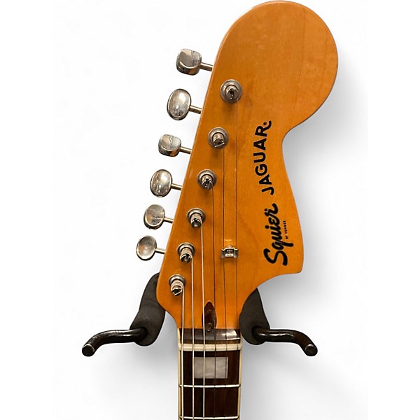 Used Squier Classic Vibe 60's Jaguar Daphne Blue Solid Body Electric Guitar