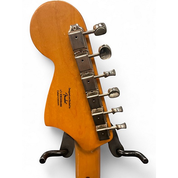 Used Squier Classic Vibe 60's Jaguar Daphne Blue Solid Body Electric Guitar