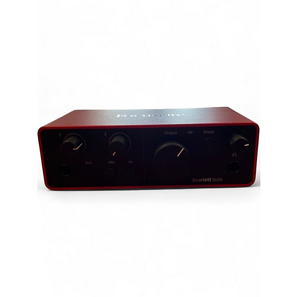 Used Focusrite Scarlett Solo Audio Interface