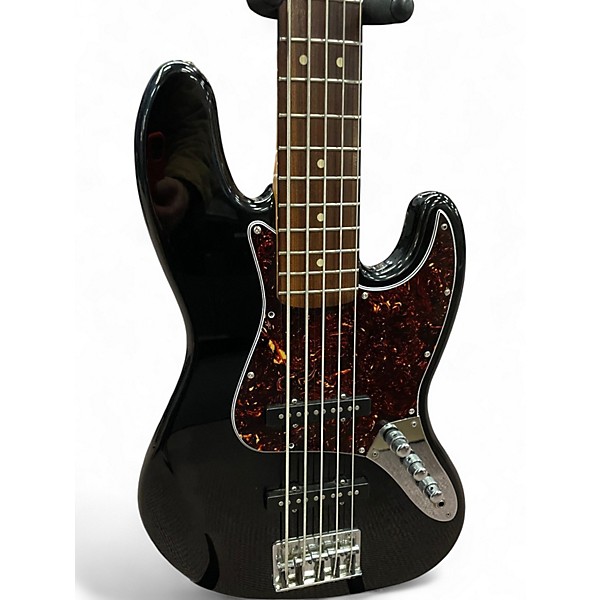 Used Fender Standard Jazz Bass 5-String Black Electric Bass Guitar