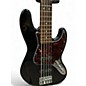 Used Fender Standard Jazz Bass 5-String Black Electric Bass Guitar