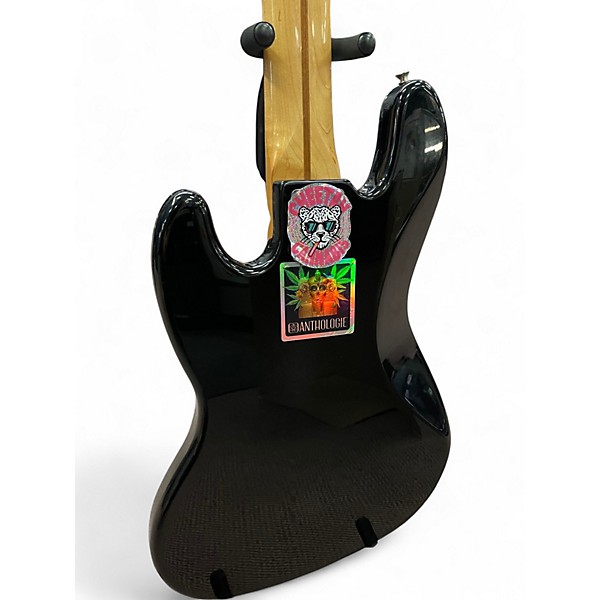 Used Fender Standard Jazz Bass 5-String Black Electric Bass Guitar