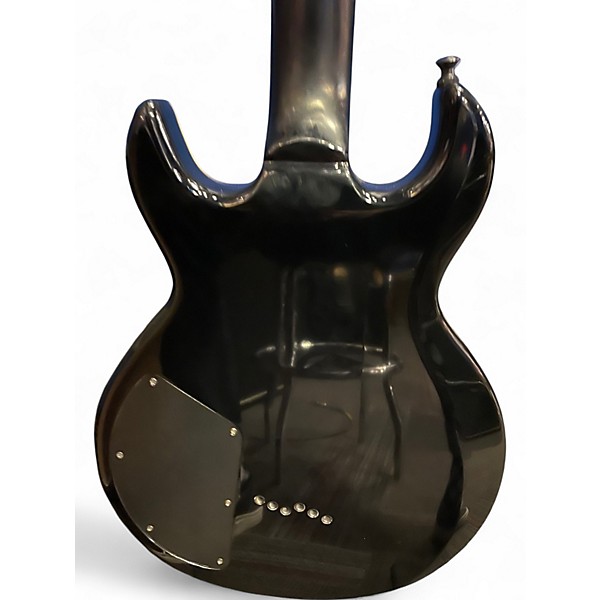 Used Schecter Guitar Research Blackjack S1 Black Solid Body Electric Guitar