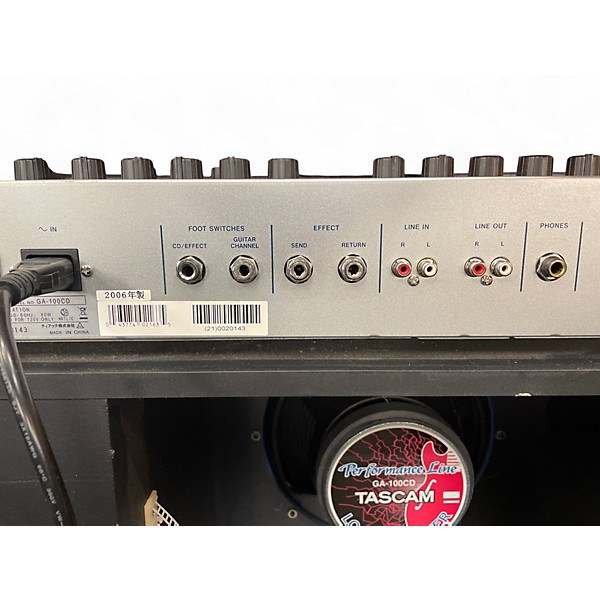 Used TASCAM GA-100CD Guitar Combo Amp
