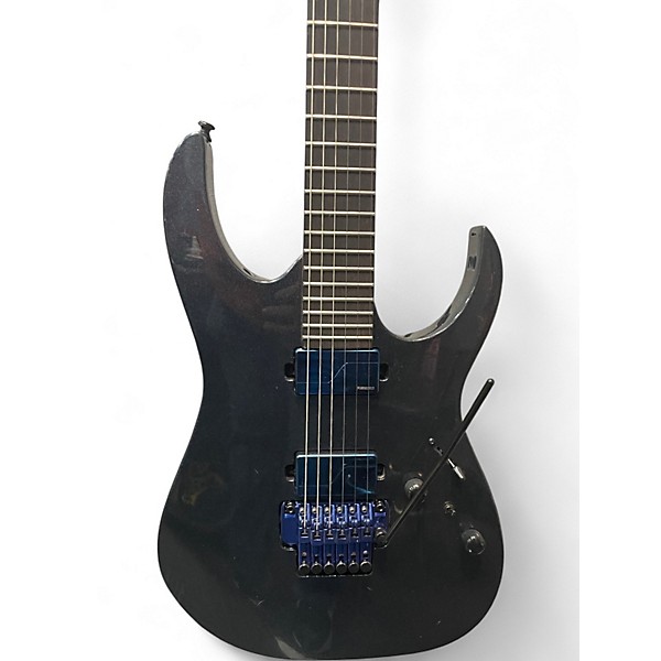 Used Ibanez RGR6BSP Iron Pewter Solid Body Electric Guitar
