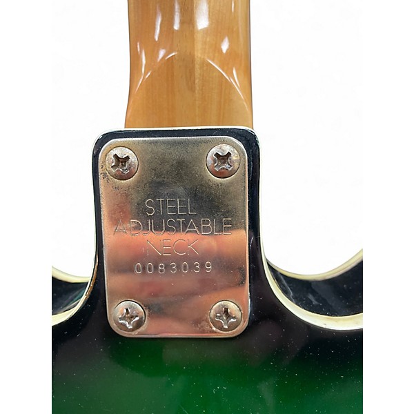 Used Aria DIAMOND 1242G Green Hollow Body Electric Guitar