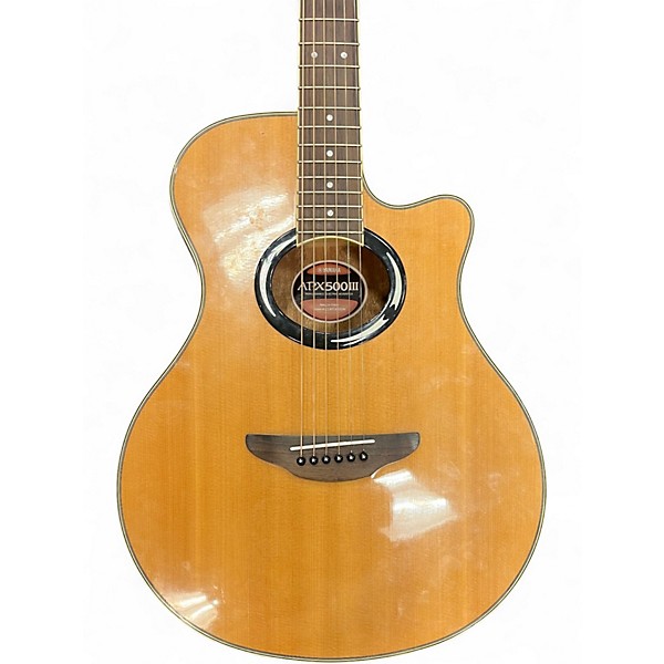 Used Yamaha APX500III Natural Acoustic Electric Guitar