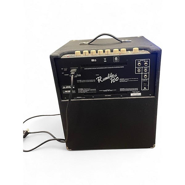 Used Fender Rumble 100 1x15 100W Bass Combo Amp