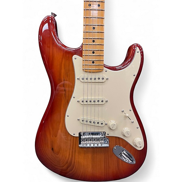 Used Fender American Professional II Stratocaster Sienna Sunburst Solid Body Electric Guitar