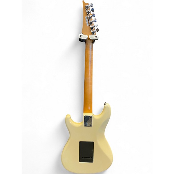 Used Ibanez RG140 White Solid Body Electric Guitar