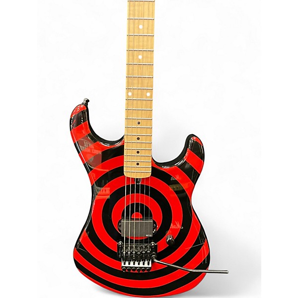 Used Kramer The 84 Baretta Red Bullseye Solid Body Electric Guitar