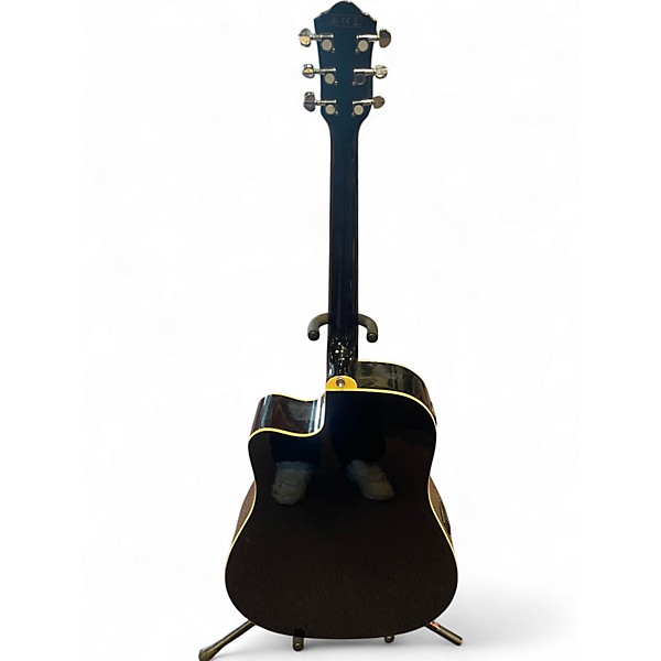 Used Ibanez V70CE Black Acoustic Electric Guitar