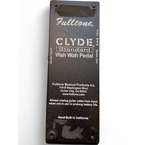 Used Fulltone CSW Clyde Standard Wah Effect Pedal