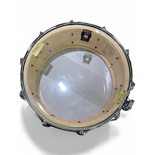 Used WFLIII Drums 6.5X14 Custom Snare Emerald Jade Drum