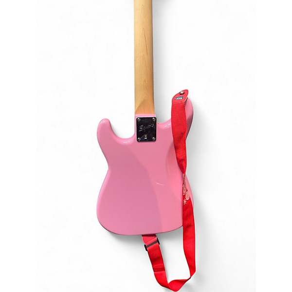 Used Squier Mini Affinity Stratocaster Pink Electric Guitar