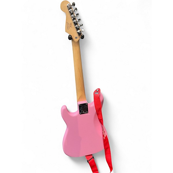 Used Squier Mini Affinity Stratocaster Pink Electric Guitar