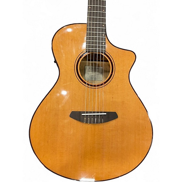 Used Breedlove pursuit ex s concert Natural Classical Acoustic Electric Guitar