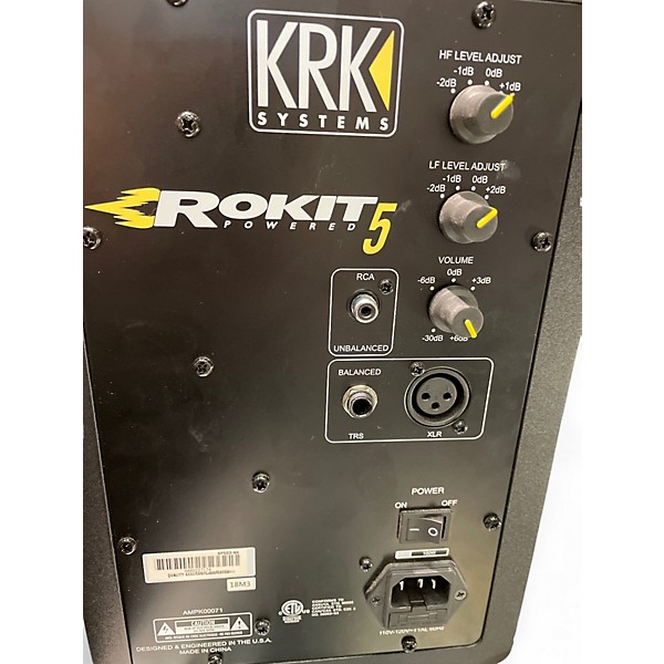 Used KRK RP5 Pair Powered Monitor