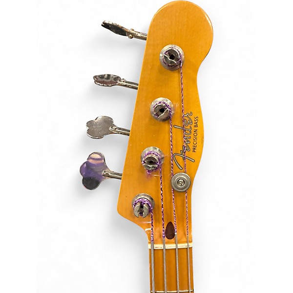 Used Fender OPB-51 Tobacco Sunburst Electric Bass Guitar