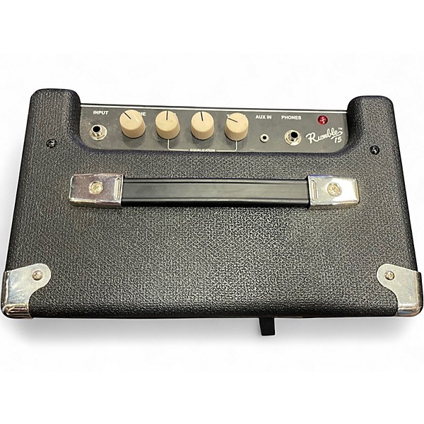 Used Fender Rumble 15 15W 1X8 Bass Combo Amp