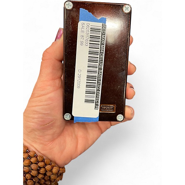 Used MXR M84 Deluxe Bass Fuzz Effect Pedal