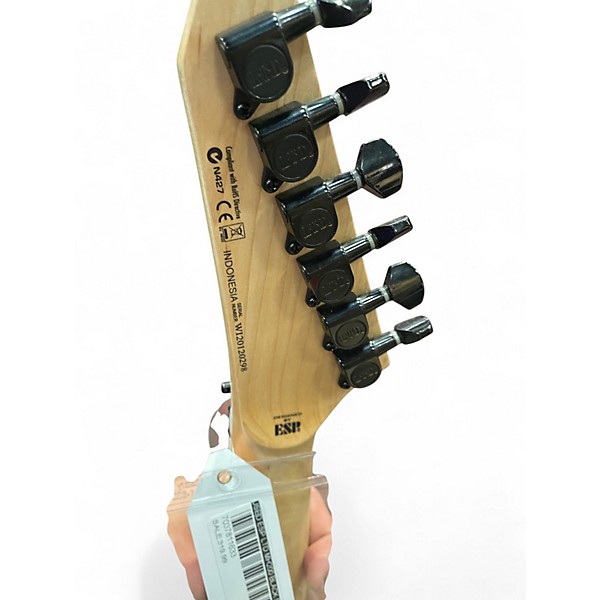 Used ESP LTD MH200 Black Solid Body Electric Guitar