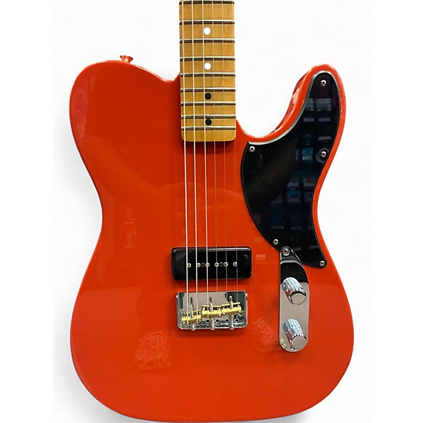 Used Fender Noventa TELECASTER Red Solid Body Electric Guitar
