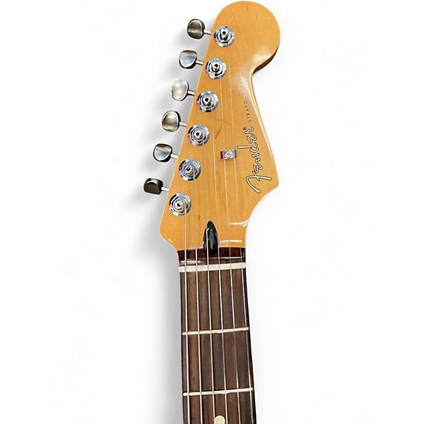 Used Fender 70th Anniversary Player Stratocaster Nebula Noir Solid Body Electric Guitar