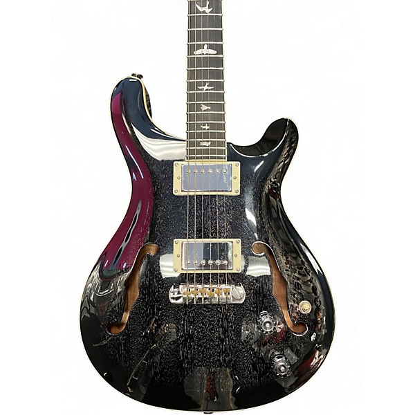 Used PRS SE Hollowbody Doghair Smokeburst Hollow Body Electric Guitar