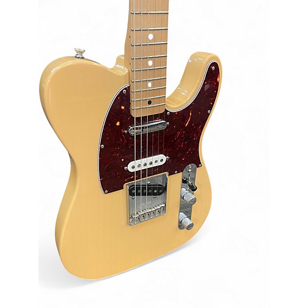 Used Fender Deluxe Series Nashville Telecaster Blonde Solid Body Electric Guitar
