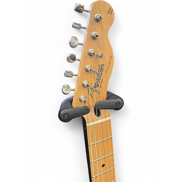 Used Fender Deluxe Series Nashville Telecaster Blonde Solid Body Electric Guitar