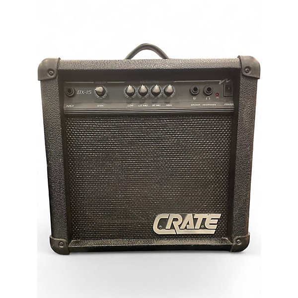 Used Crate BX15 1X8 15W Bass Combo Amp
