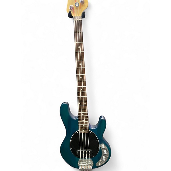 Used Sterling by Music Man SUB Series Bass Blue Electric Bass Guitar