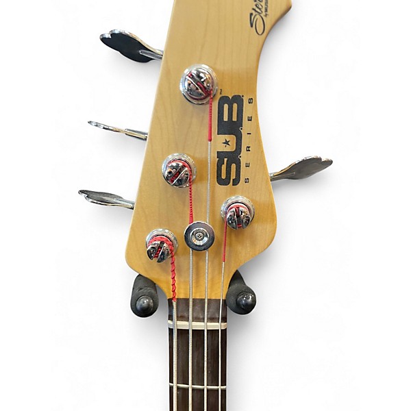 Used Sterling by Music Man SUB Series Bass Blue Electric Bass Guitar