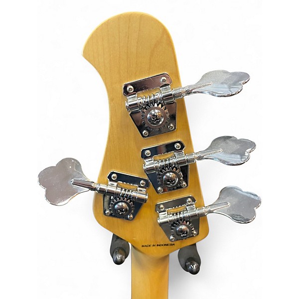 Used Sterling by Music Man SUB Series Bass Blue Electric Bass Guitar