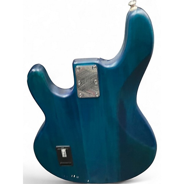 Used Sterling by Music Man SUB Series Bass Blue Electric Bass Guitar