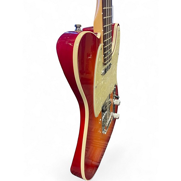 Used 2009 Fender American Deluxe Telecaster Aged Cherry Sunburst Solid Body Electric Guitar