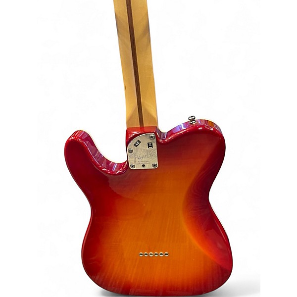 Used 2009 Fender American Deluxe Telecaster Aged Cherry Sunburst Solid Body Electric Guitar