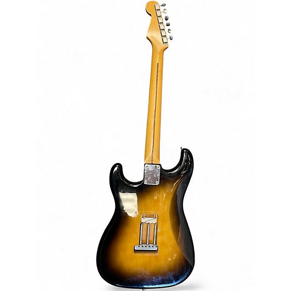 Vintage 1980s Fender STRAT 1954 REISSUE ST54 Sunburst Solid Body Electric Guitar