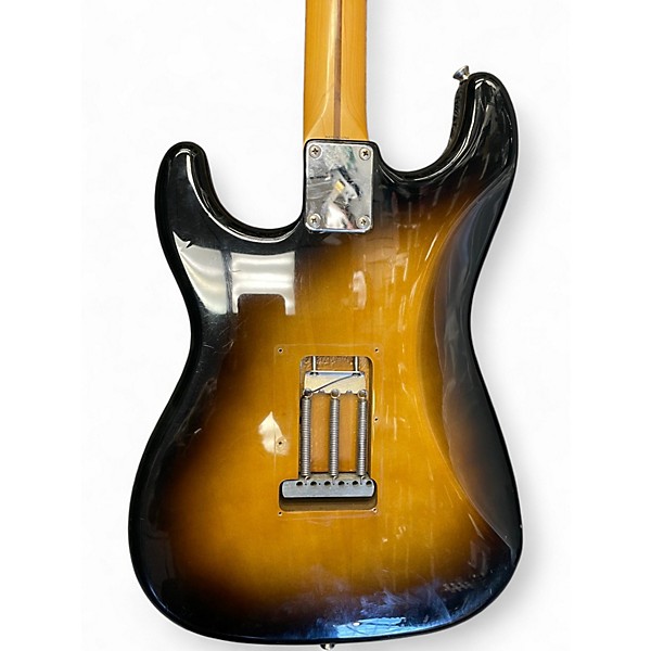 Vintage 1980s Fender STRAT 1954 REISSUE ST54 Sunburst Solid Body Electric Guitar