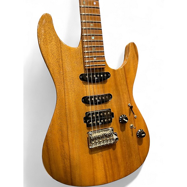 Used Ibanez Tom Quayle Signature TQM1 Natural Solid Body Electric Guitar